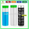 500ml glass bottle with peace band